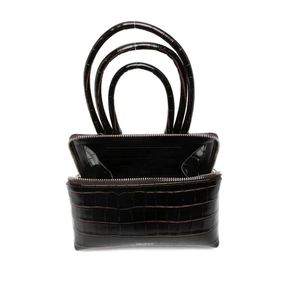 The Attico Women The Attico Women Mini Friday Bag With Crocodile Effect - Picture 4 of 5